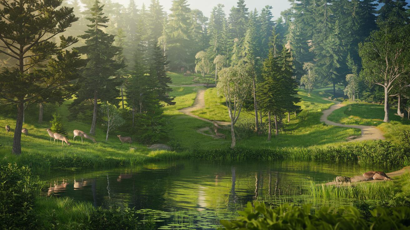 Ekoturystyka w parkach narodowych w pobliżu Świerkocina