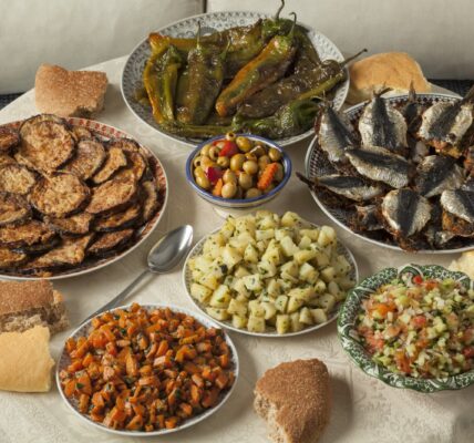 moroccan meal with a variety of dishes 2023 11 27 05 23 59 utc