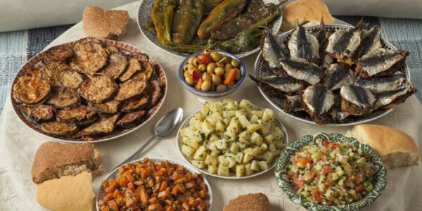 moroccan meal with a variety of dishes 2023 11 27 05 23 59 utc